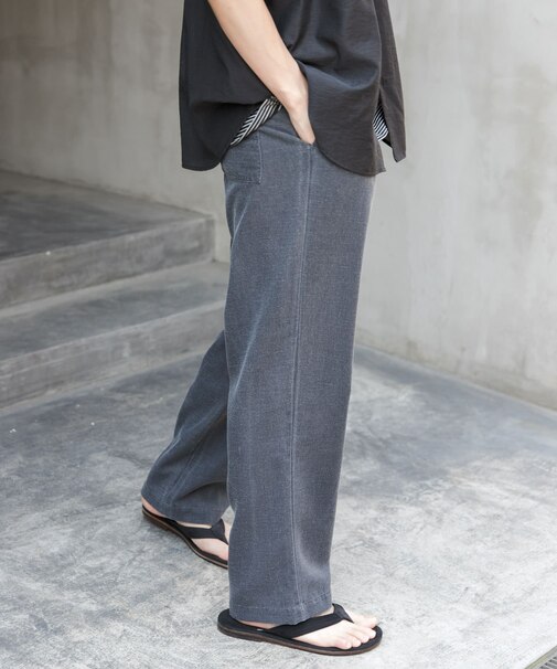 FORK&SPOON　ピグメントプリントパンツ