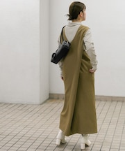 『2サイズ展開』BACKクロスジャンパースカート