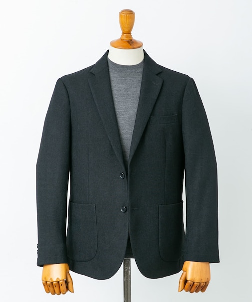 LIFE STYLE TAILOR　ツイードライクコンフォータブルジャケット