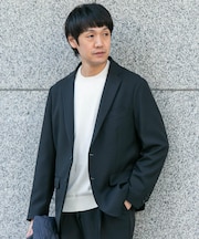 LIFE STYLE TAILOR　ツイルストレッチジャケット
