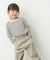 コットンクルーネックロンTシャツ(KIDS)