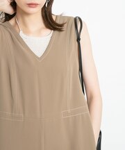 ガーター編みホルターニット