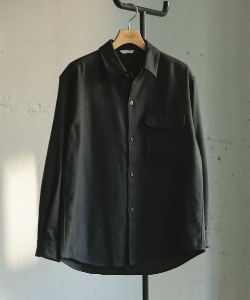 フラノレギュラーカラーシャツ