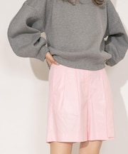 ベルテッドコーティングハーフパンツ