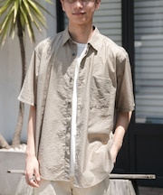 FORK&SPOON　Nylon Wool シャツ