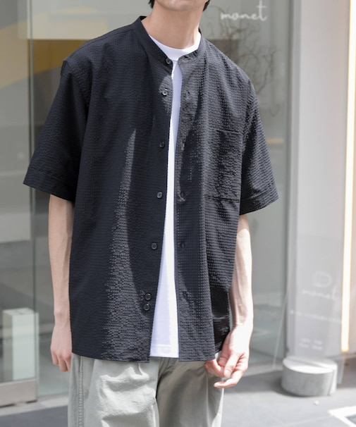 FORK&SPOON　アニヴェンサッカーシャツ