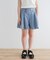 『WEB／一部店舗限定サイズ』フロントボタンキュロットパンツ(KIDS)