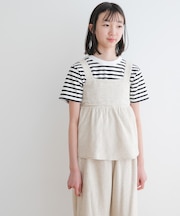 『セットアップ対応』『WEB／一部店舗限定』レーヨンリネンキャミソールブラウス(KIDS)
