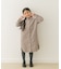 『親子リンク』『UR TECH』コーデュロイシャツワンピース(KIDS)