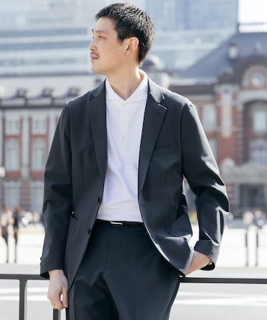 『イージーケア』LIFE STYLE TAILOR 4WAYストレッチコンフォータブルジャケット