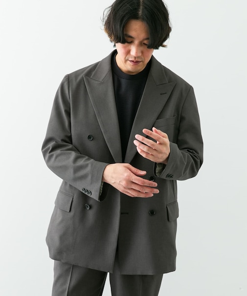 『イージーケア』LIFE STYLE TAILOR ストレッチオックスWジャケット