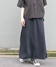 FORK&SPOON　ドライタッチカットスカート