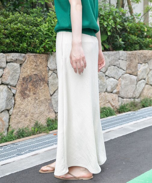 FORK&SPOON　ドライタッチカットスカート