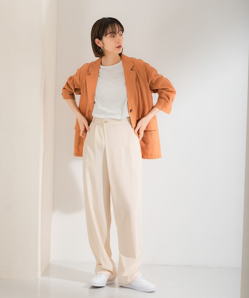 ルーズボトムアシメパンツ