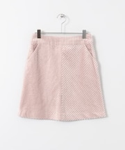 ワイドコーデュロイミニスカート∴