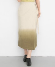 グラデーションディップダイスカート∴