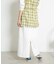ストライプジャガードフレアスカート