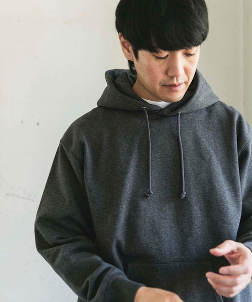 裏起毛プルオーバーフーディー