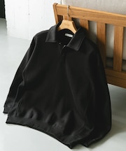 裏起毛スウェットポロシャツ