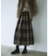 タックチェックイージースカート