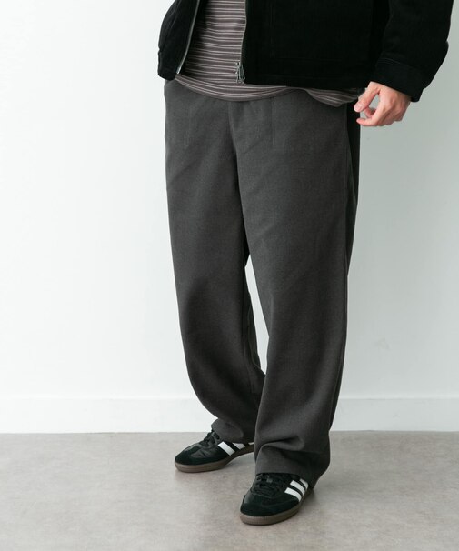 裏起毛ユーティリティイージーパンツ