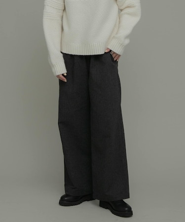 『WEB限定』ツイードイージーパンツ