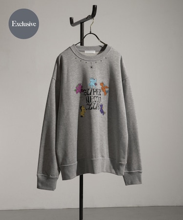 『別注』SHUHEI KOKI×SENSE OF PLACE ラメスウェット