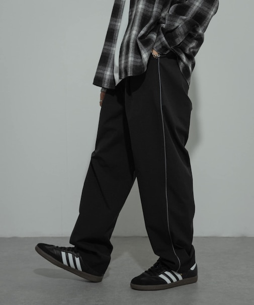 『セットアップ対応』パイピングトラックパンツ