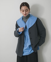 2WAYルーズジャケット