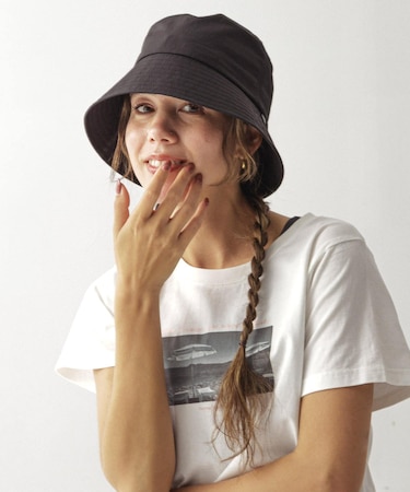 サンシェード付2WAYハット