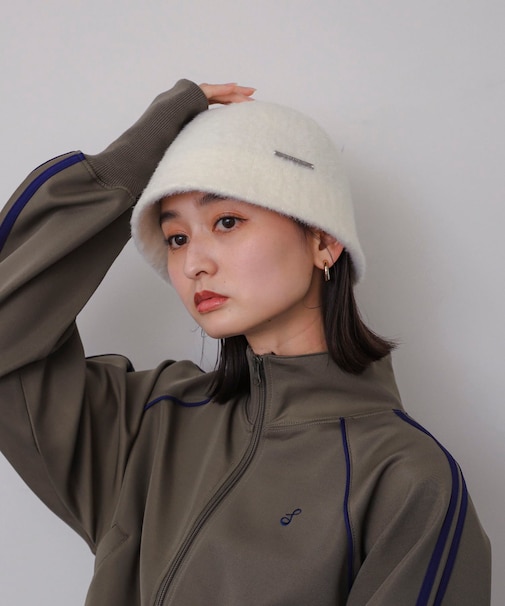 『WEB／一部店舗限定』プレートシャギーハット