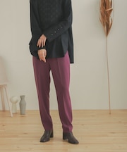 ジョーゼットテーパードパンツ