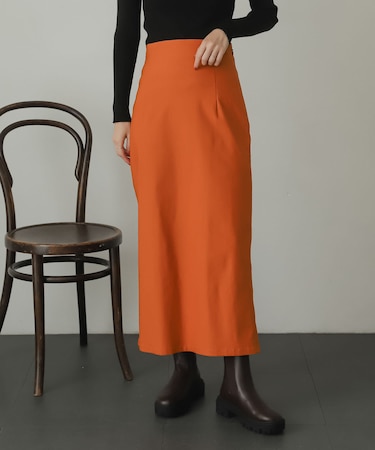 ストレッチサスツキハイウエストスカート