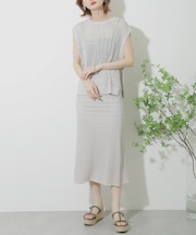 クロシェニットスカート