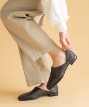 スクエアフラットスリッポン