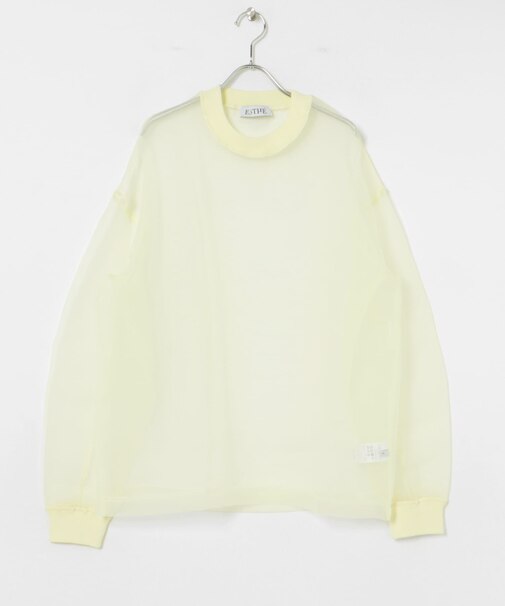 ESTHE　Organza Sweatshirts