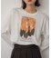 グラフィックロングTシャツ