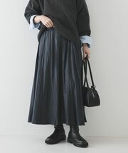 チンツプリーツスカート