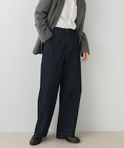 F by ROSSO　カーブフォルムデニムパンツ