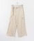 ベルトツキワークワイドパンツ