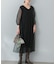 TORRAZZO DONNA　ニット×オーガンジーリバーシブルワンピース