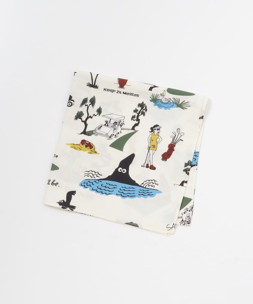 OOPS×RYUAMBEコラボハンカチ