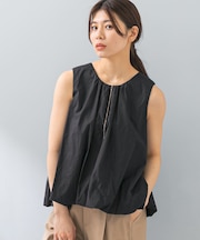 F by ROSSO　ノースリーブバルーンヘムブラウス