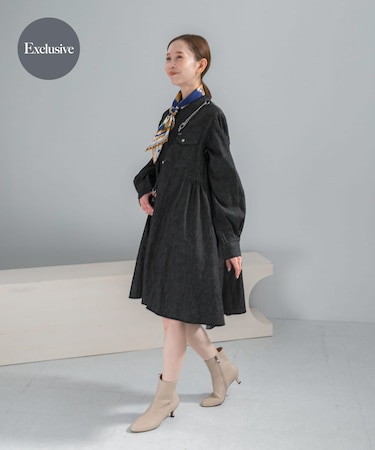 『別注』Wrangler×ROSSO　WESTERN MINI DRESS