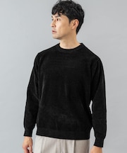 『XLサイズあり』モールクルーネックニット