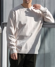 『XLサイズあり』モールクルーネックニット