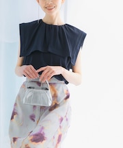 ケープデザインTシャツ