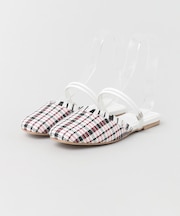 2WAYメッシュフラットミュール