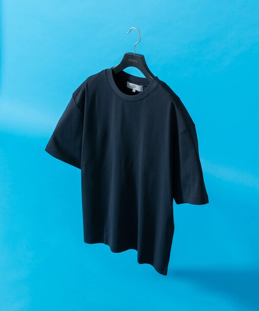 『XLサイズあり』『UR TECH』防汚加工 リラックスクルーネックTシャツ