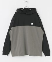 『吸収速乾／UVカット機能』REEF　バイカラーラッシュフーディ